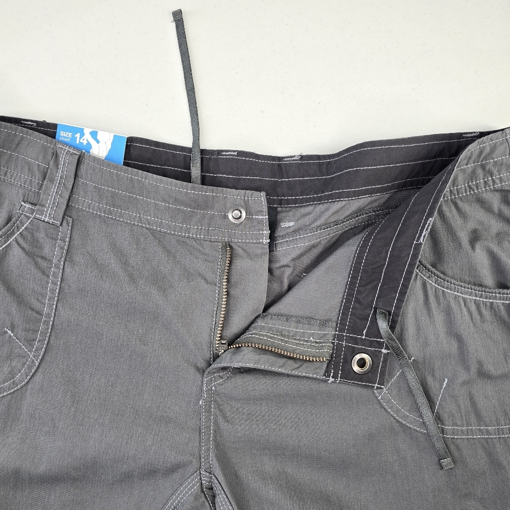 Women's KUHL Kontra Cargo Pants Carbon Gray Size 14 Short 14P NWT - Picture 6 of 12